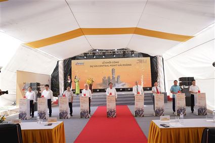 KBC commenced construction of Hai Phong Central Point Project in North Cam River Urban Area (Hai Phong province)