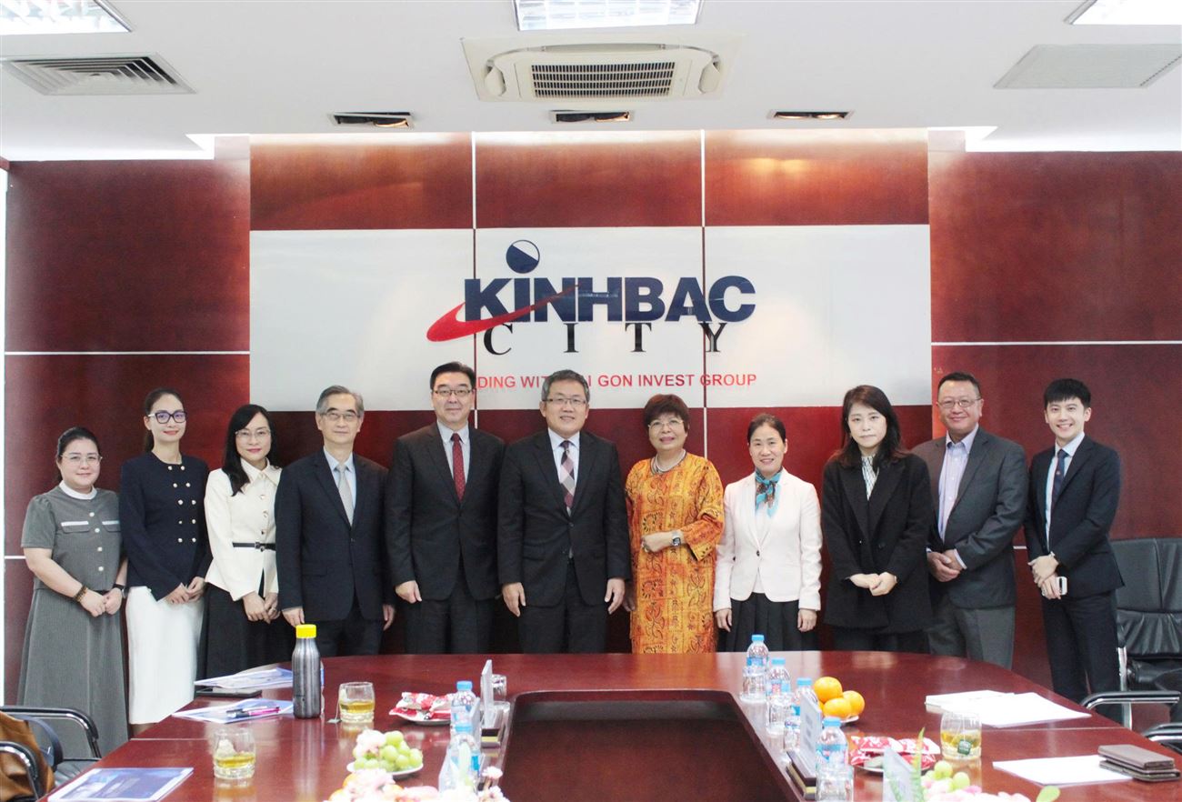 Tổng Công ty Phát triển Đô thị Kinh Bắc đón tiếp Trưởng đại diện Văn phòng Kinh tế và Văn hóa Đài Bắc tại Việt Nam, thúc đẩy hợp tác với doanh nghiệp Đài Loan
