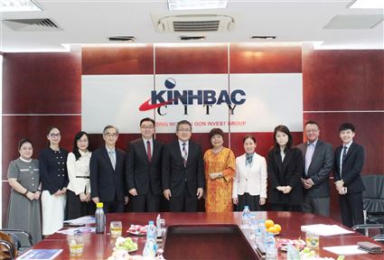 Tổng Công ty Phát triển Đô thị Kinh Bắc đón tiếp Trưởng đại diện Văn phòng Kinh tế và Văn hóa Đài Bắc tại Việt Nam, thúc đẩy hợp tác với doanh nghiệp Đài Loan