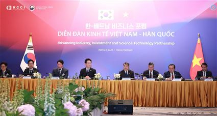 KBC Attended and Exchanged Contracts, MOUs with Two South Korean Partners at the Vietnam - Korea Economic Forum 