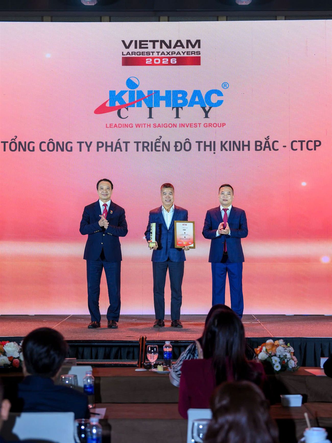 KBC lọt Top 20 Doanh nghiệp Bất động sản Tư nhân nộp ngân sách lớn nhất Việt Nam 2026
