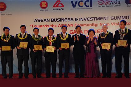 KBC - Vinh danh giải thưởng Doanh nghiệp ASEAN 2010