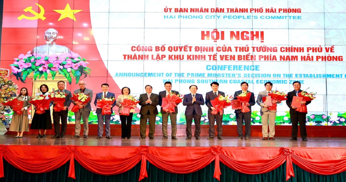 TWO PROJECTS INCLUDING TRANG DUE 3 INDUSTRIAL PARK AND TRANG CAT URBAN AREA IN HAI PHONG WERE GRANTED INVESTMENT REGISTRATION CERTIFICATES